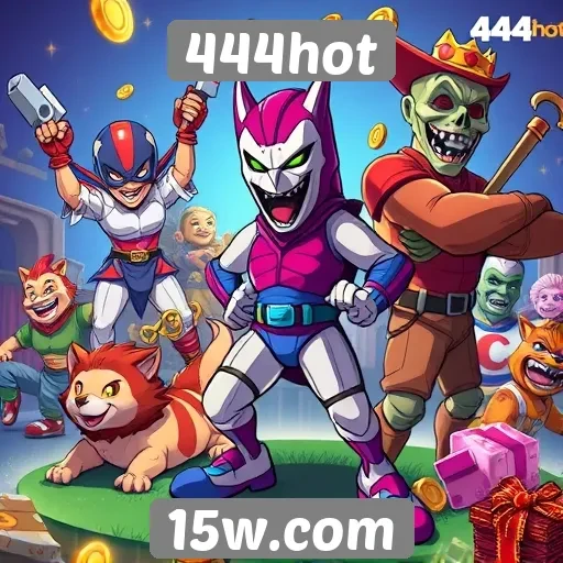 Oferta de jogos e diversidade no 444hot