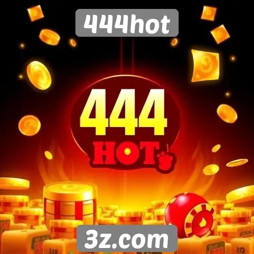 Perfil do site 444hot entre os jogos online