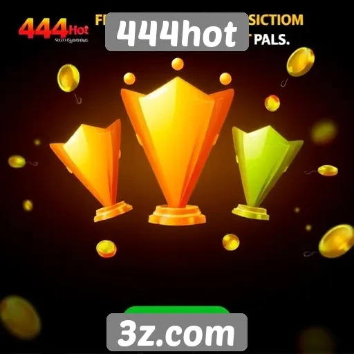 Funcionamento do sistema de recompensas no 444hot