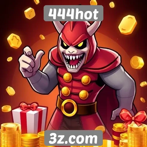 Variedade de jogos disponíveis no 444hot